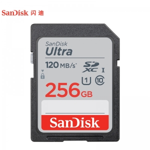 闪迪（SanDisk）256GB SD存储卡 C10 至尊高速版内存卡 读速120MB/s